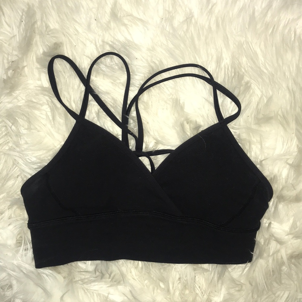 Strappy back lululemon bra